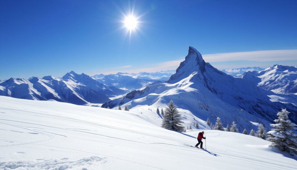 Skiing Matterhorn