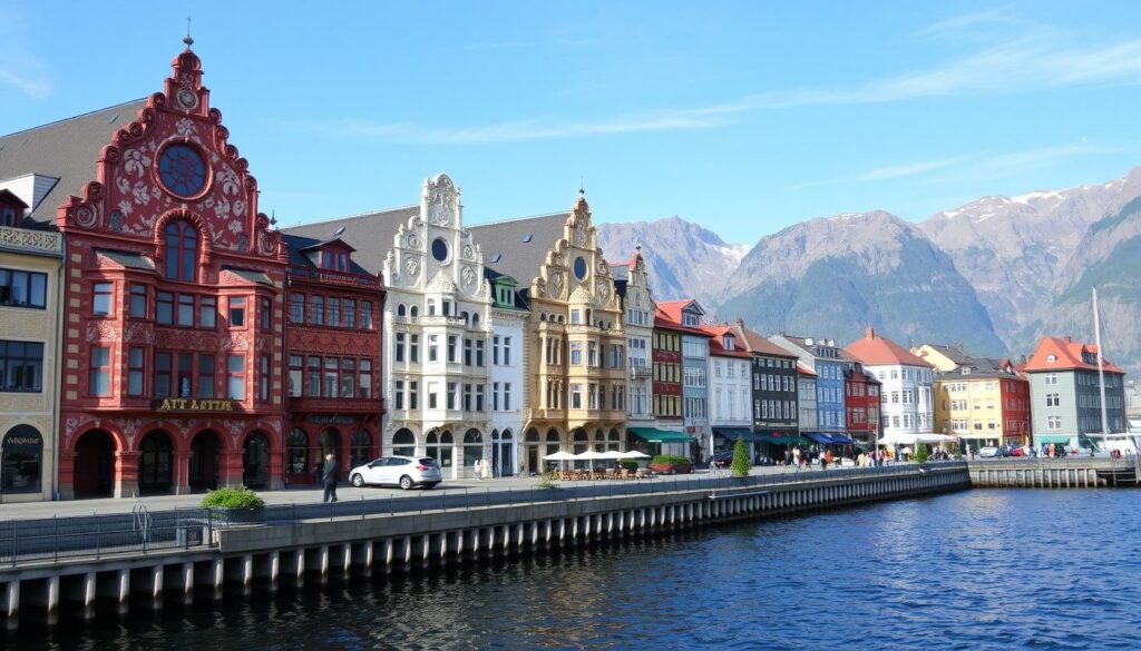 alesund norway art nouveau architecture