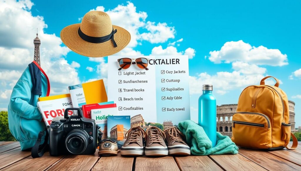 europe summer travel packing list