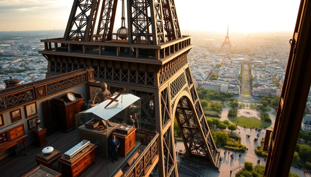 Eiffel Tower Historical Exhibits