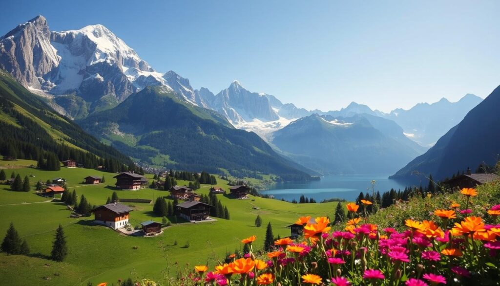 Switzerland landscape