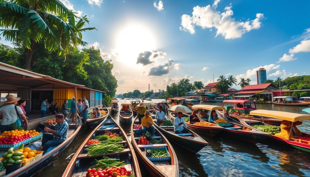 bangkok floating markets