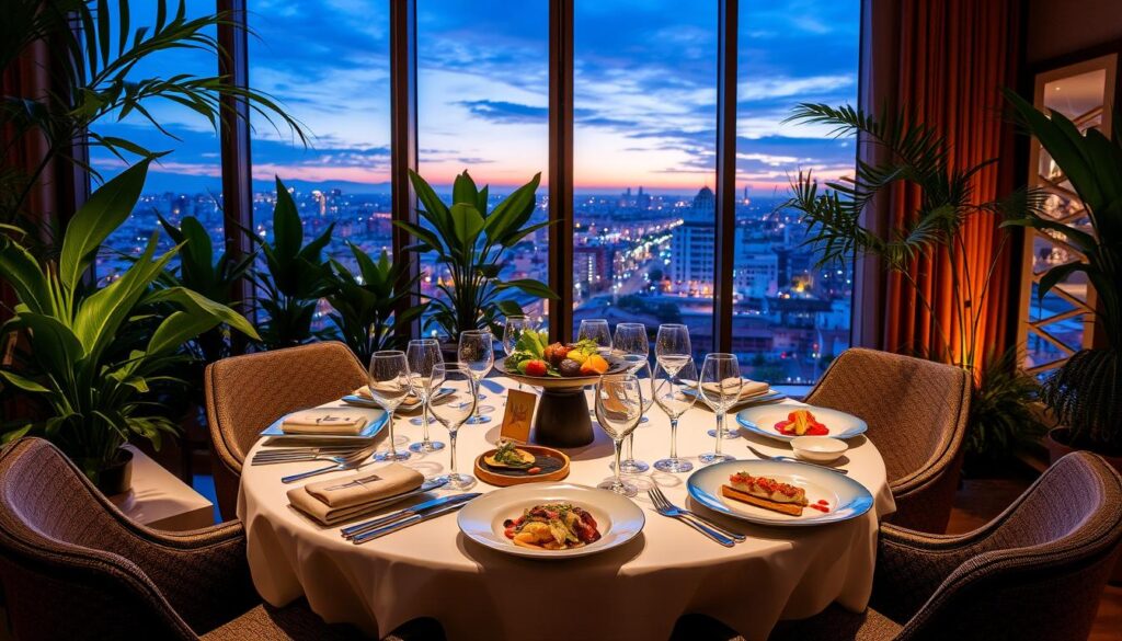 barcelona hotels dining