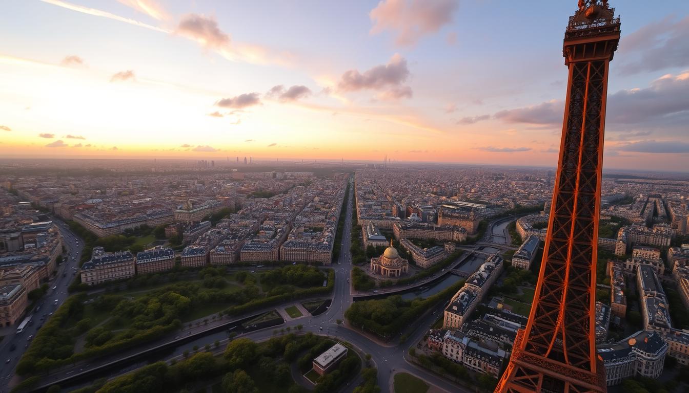 Eiffel tower summit