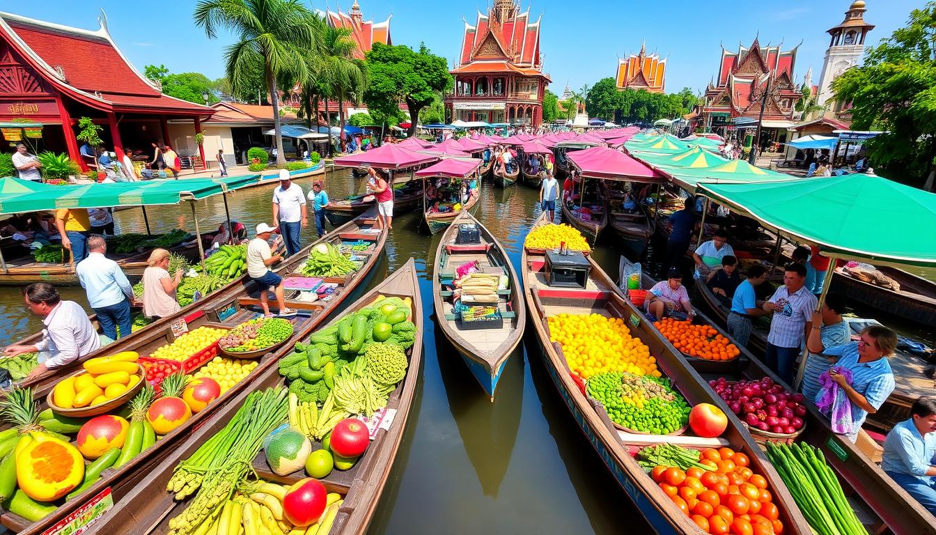 Floating market Bangkok in 2025