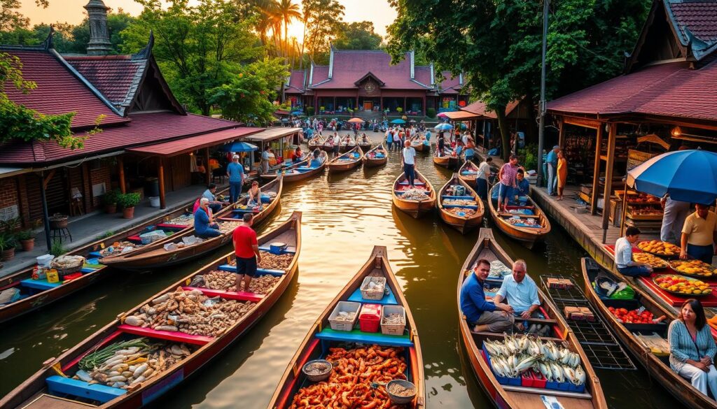 taling chan floating market